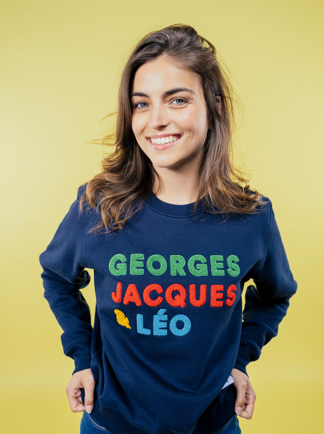 sweat GEORGES JACQUES & LÉO
